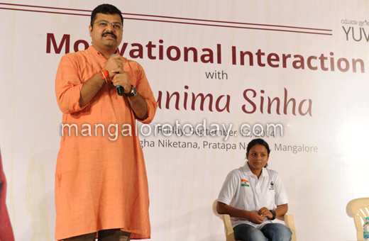 Arunima Sinha in Mangalore